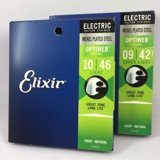Elixir 電吉他弦 超薄膜 OPTIWEB 美國製 【宛伶樂器】