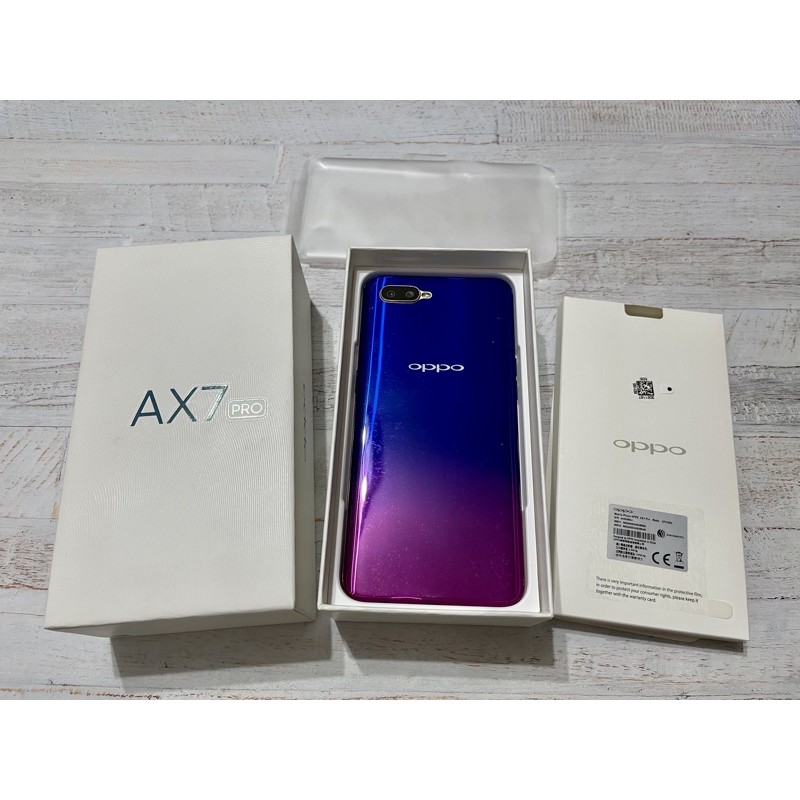 OPPO AX7 Pro 梵星藍 4G/128G 原廠盒裝 非 AX5 AX5s A77 R11 R15 R17 pro