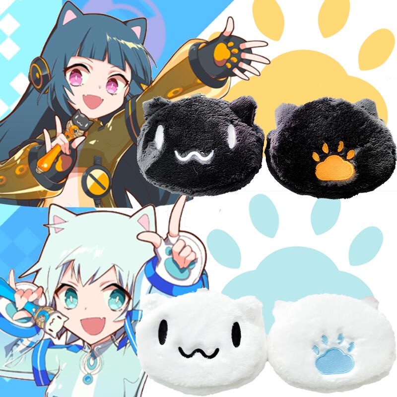 maimai 零錢包黑白貓硬幣包收納卡包 吊飾鑰匙圈 痛包背包裝飾【原創商品代購】