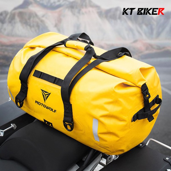 Kt Biker 機車防水旅行袋motowolf 行李袋摩多狼多功能旅行袋防水袋防水包 Mwb001 蝦皮購物