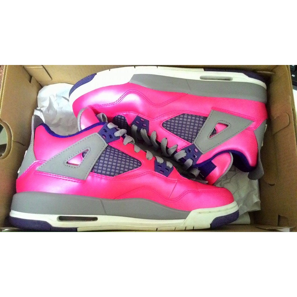 all pink jordan 4