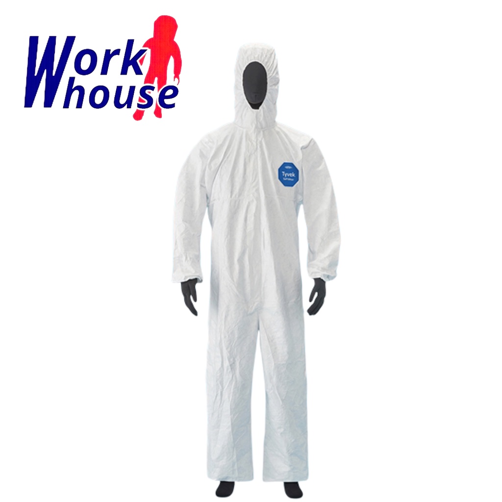 【Work house】DUPONT 美國杜邦D級防護衣〈不含靴套〉美國杜邦原廠代理 開立發票 防護服 隔離衣