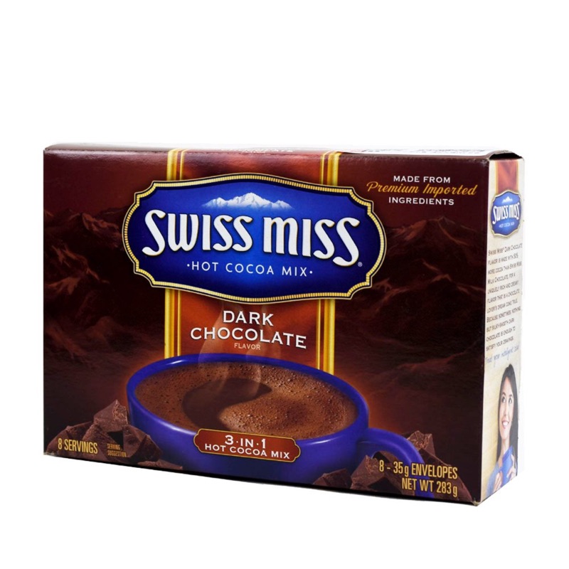 《Swiss Miss》	熱可可粉-黑巧克力