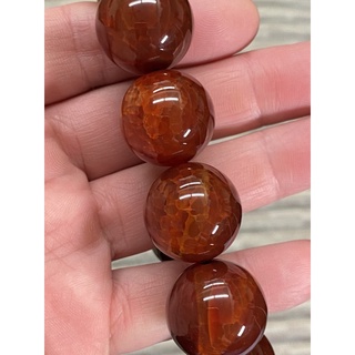 天然高檔頂級黃金紅龍麟20.2mm大米霸氣款手珠