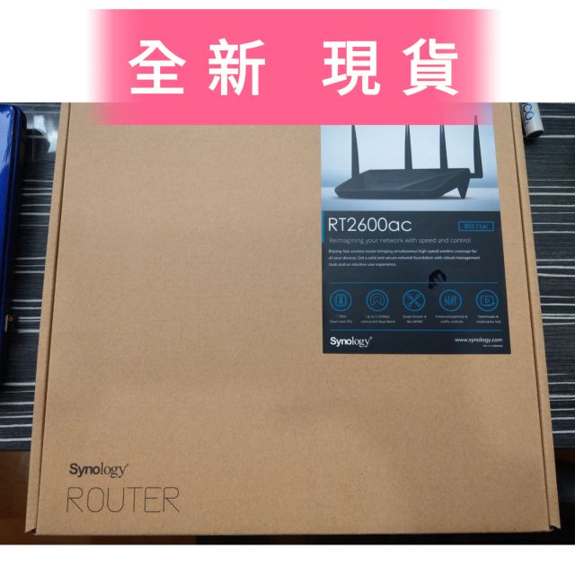 全新現貨可開放刷卡(請私聊)♥保固到2022/04 Synology 群暉科技
RT2600ac 無線路由器 無線分享器