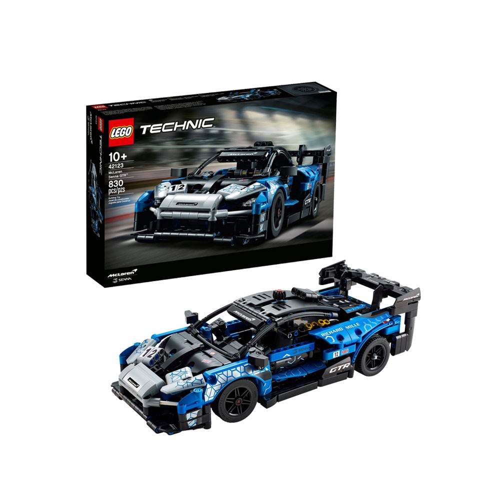 熱賣LEGO樂高積木拼裝玩具機械組邁凱倫塞納GTR 42123邁凱輪兒童賽車