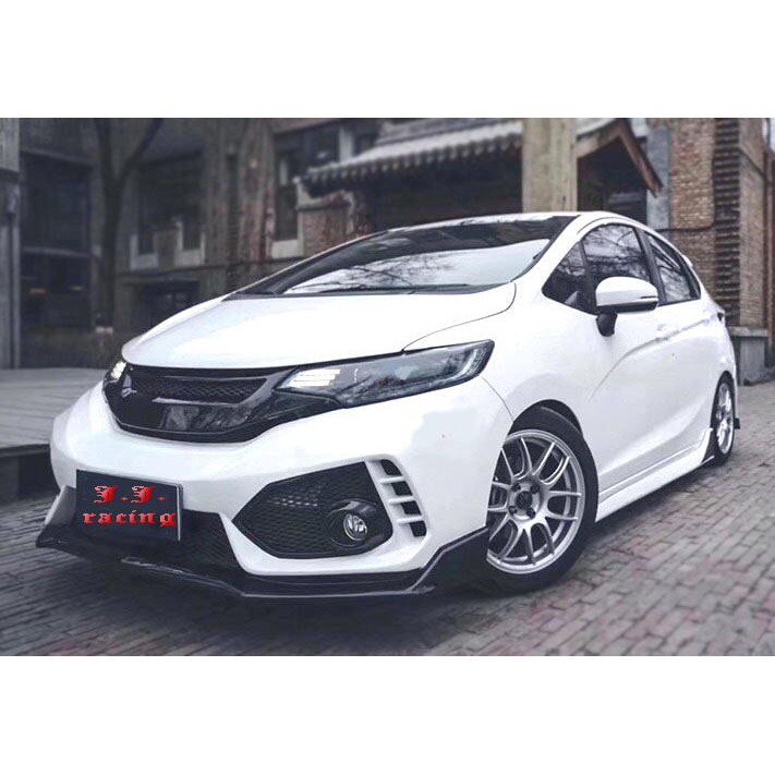 J J R 空力套件 14 19 Honda Fit 改類type R 空力套件 大包圍 保桿總成 側裙 蝦皮購物