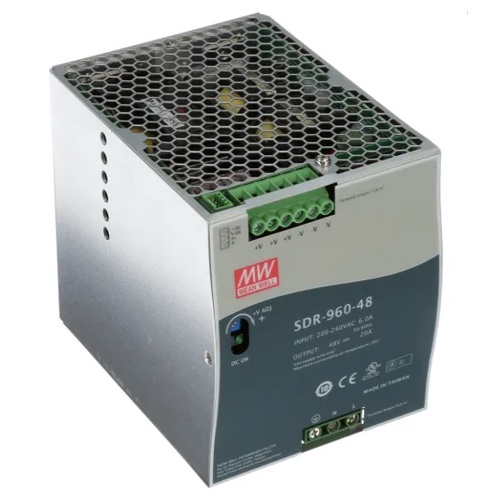 SDR-960-48 DIN導軌電源 960W 48V 20A MEAN WELL AC/DC 電源供應器(含稅)