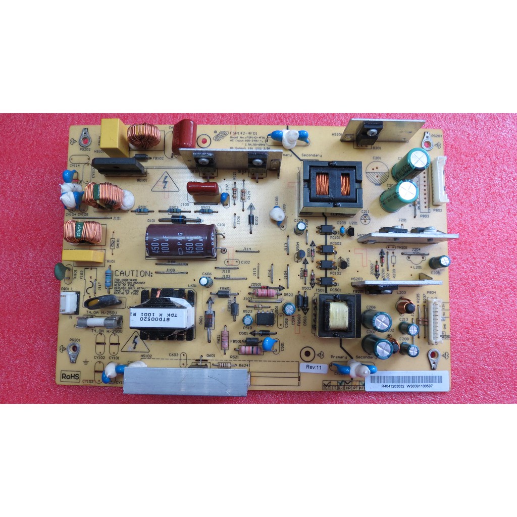 SAMPO 聲寶 LM-32V820 32吋LCD電視電源板(板號FSP142-4F01)