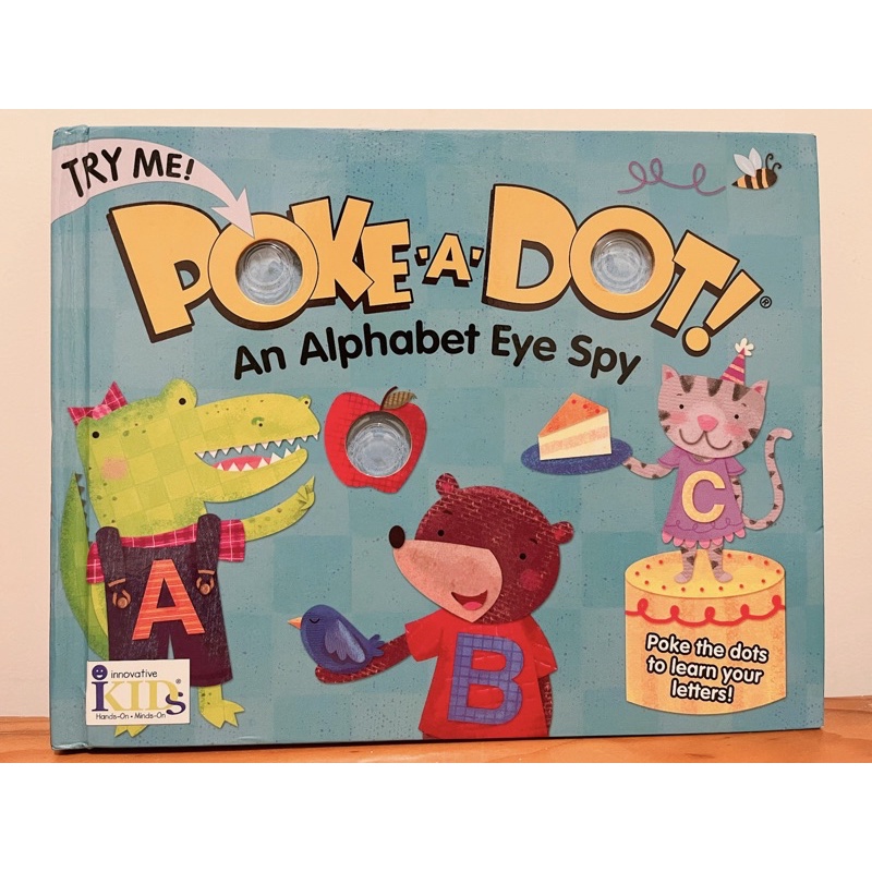 Poke a dot! 泡泡書 Poke-a-dot: Alphabet Eye Spy