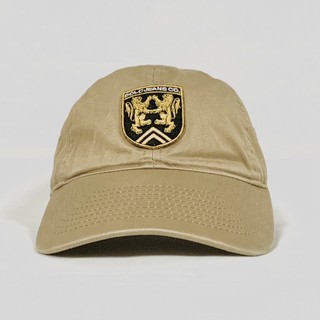 《 福星Flexing✨》Polo Ralph Lauren 卡其 刺繡 布章 徽章 可調式 老帽 鴨舌帽 棒球帽 帽子