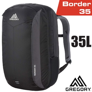 【美國 GREGORY】Border 35 專業輕量電腦後背包(15吋筆電隔層) 104090 像素黑