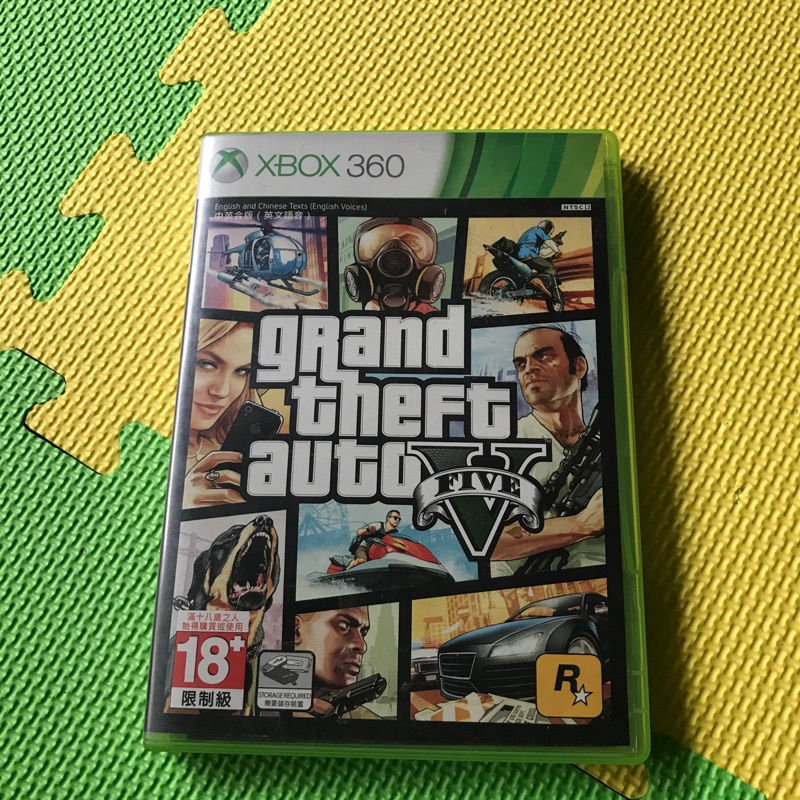 XBOX360 二手遊戲  GTA5中文版