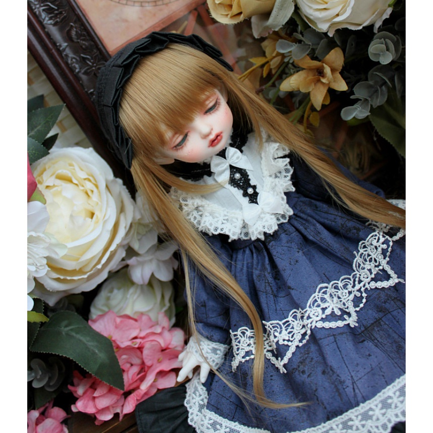 Bjd 娃衣bjd Dd Sd 小布blyth 沙龍e娃衣3分4分6分娃衣娃裝娃服裙子洋裝宮廷復古 蝦皮購物