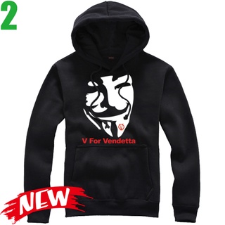 ★V怪客 V for Vendetta★連帽厚絨長袖經典電影系列T恤(共4種款式可供選購) 新款上市購買多件多優惠!