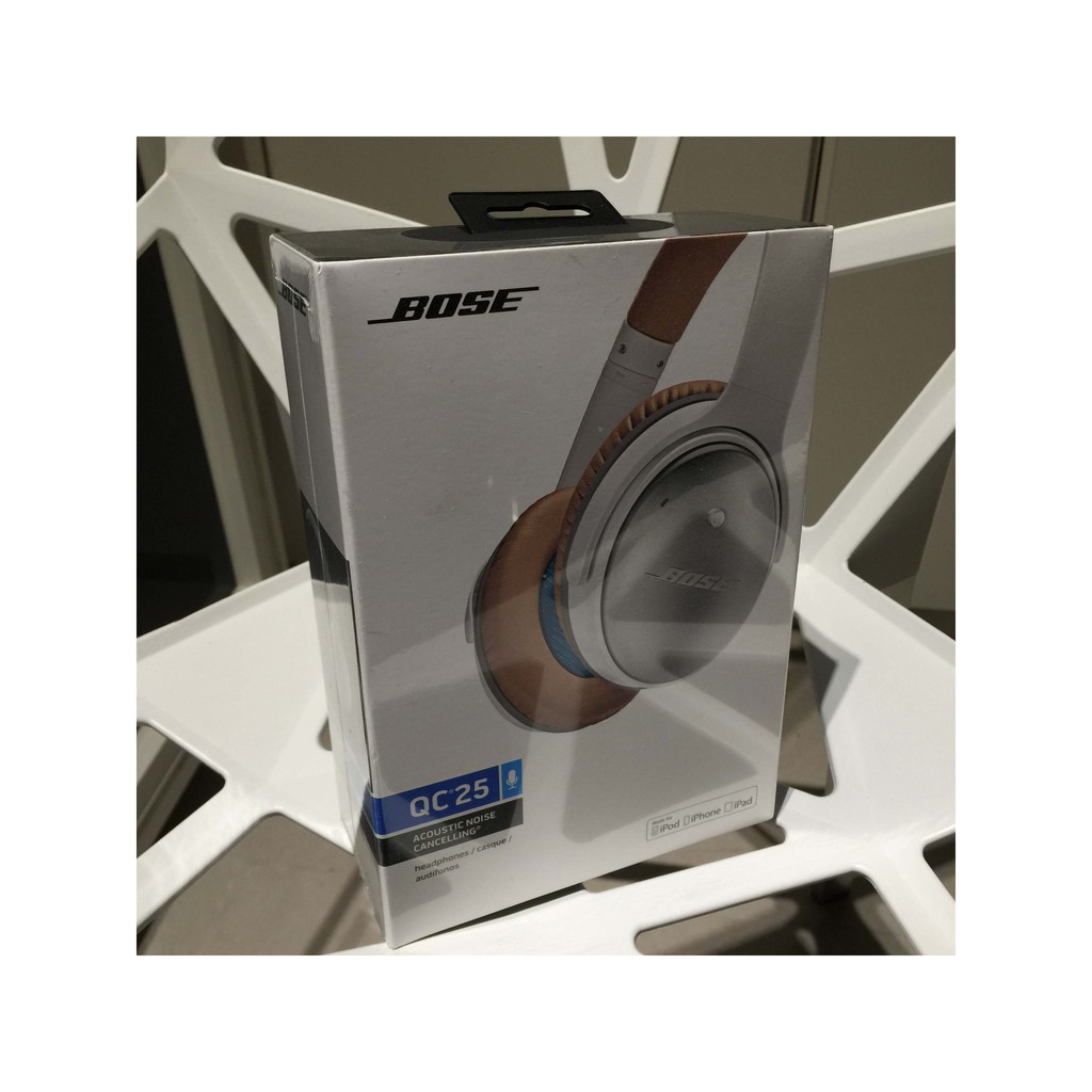 全新未拆封Bose QC25 抗噪耳機 白色 for Apple