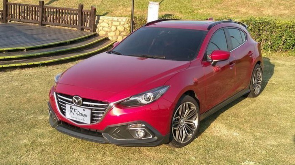 (車之房) 魂動 MAZDA3 RF-design 空力套件 四門 五門 大包 前下巴 側裙 後下巴 價格 含烤漆