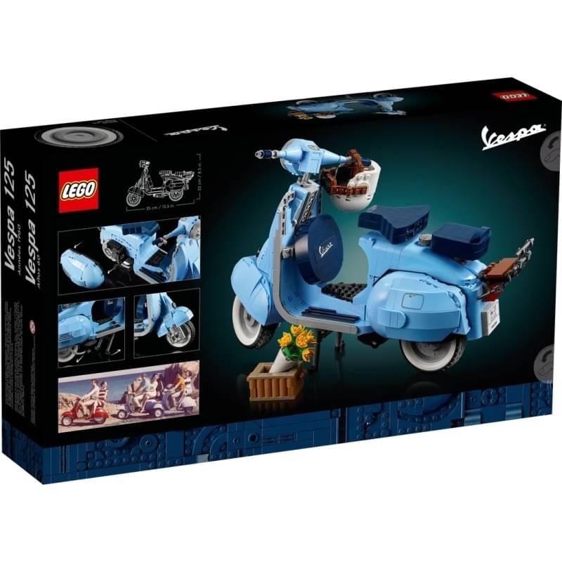 現貨✨LEGO 樂高 10298 Vespa 偉士牌 機車🛵 摩托車 全新未拆【台中可面交】