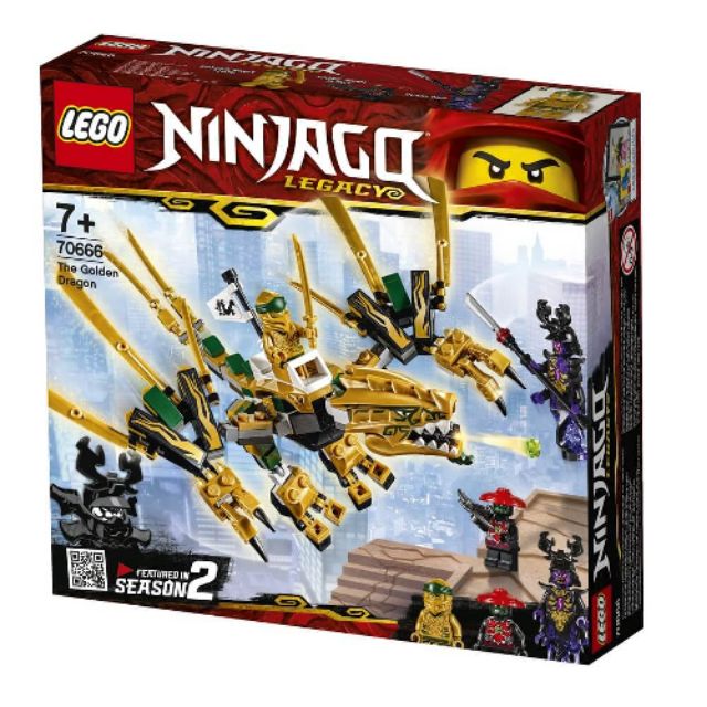 樂高 lego 70666 ninjago 旋風忍者 黃金龍 全新未開 現貨 lego70666