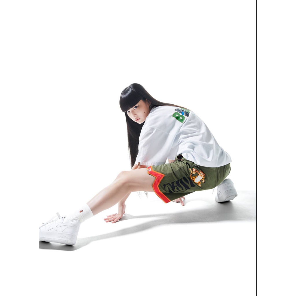 預購10月23號BAPE x Readymade TIGER SHARK BASKETBALL SHORTS 虎鯊