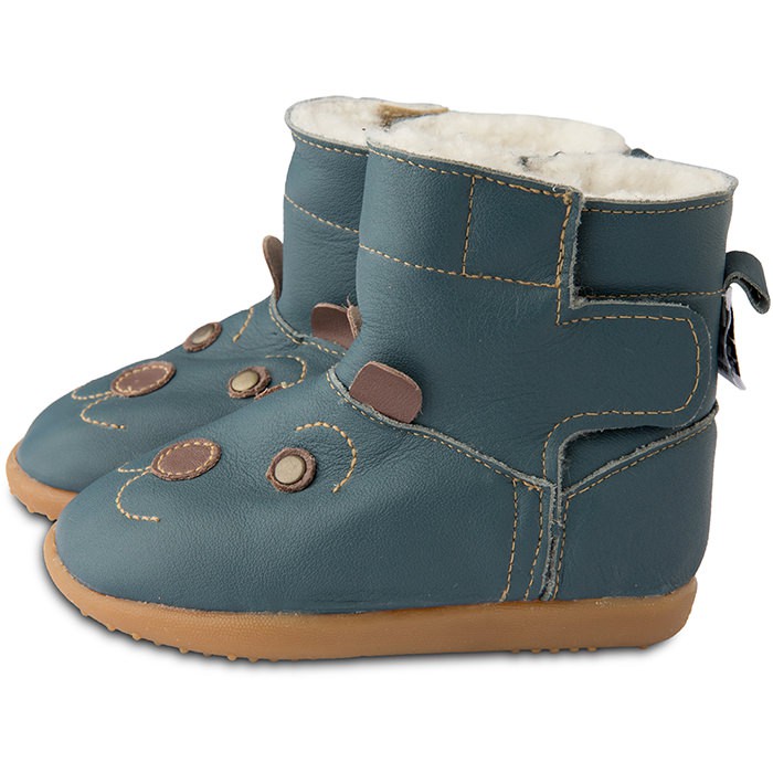 【台灣現貨】英國 shooshoos 健康無毒真皮手工童鞋/靴子_優雅巴納比_102773