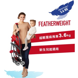 GRACO 超輕量單向嬰幼兒手推車 羽量級 featherweight