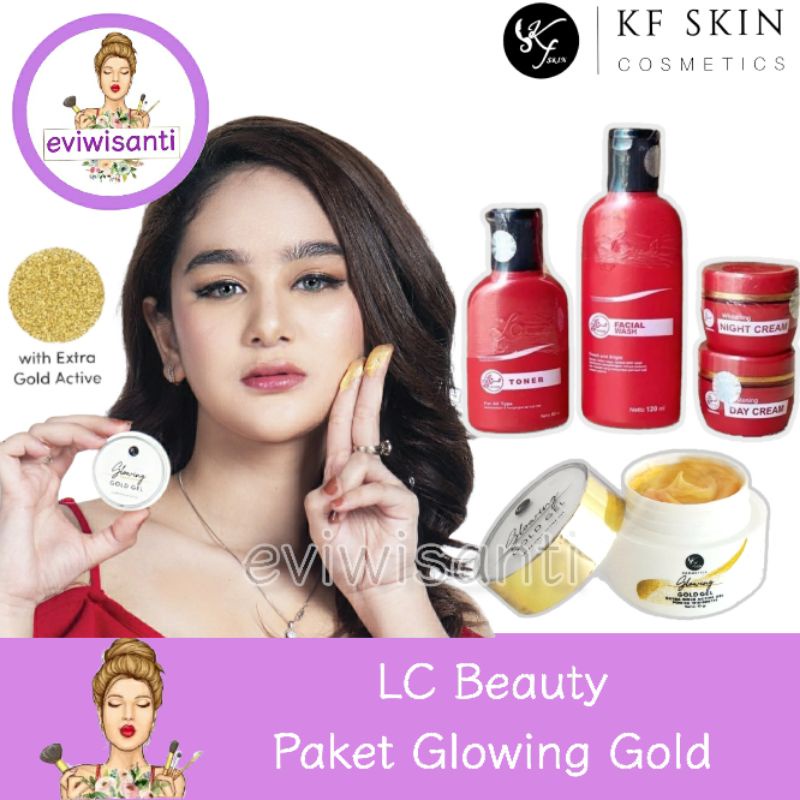 LC Beauty Paket GLOWING GOLD GEL