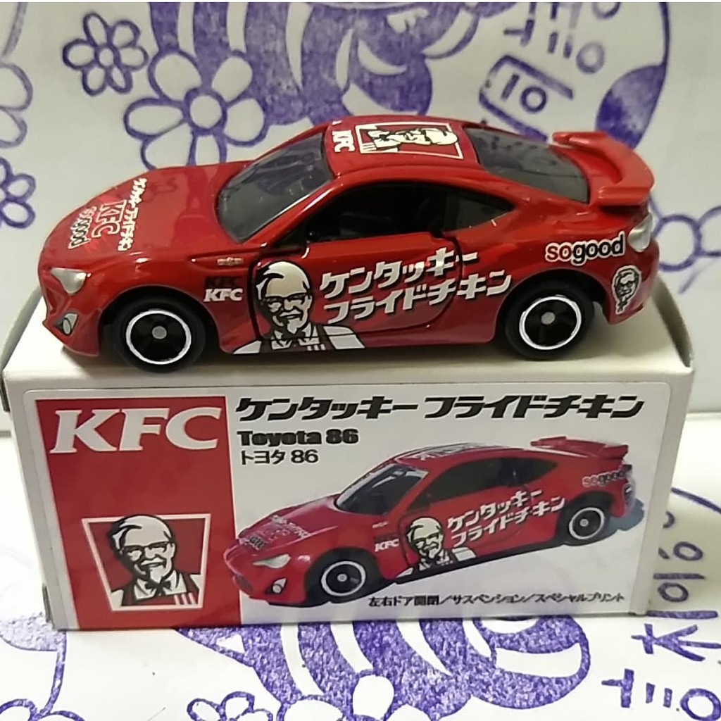 (現貨)Tomica 多美 Kahla 2改 KFC 肯德雞 Toyota 86