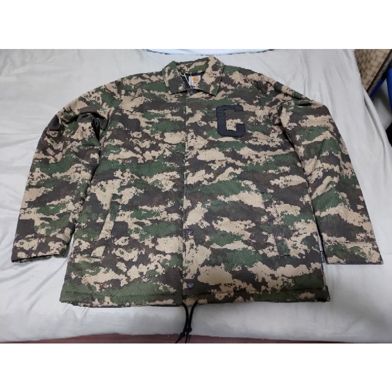 Carhartt WIP Steike Coach Jacket Camo Tiger 迷彩 教練外套