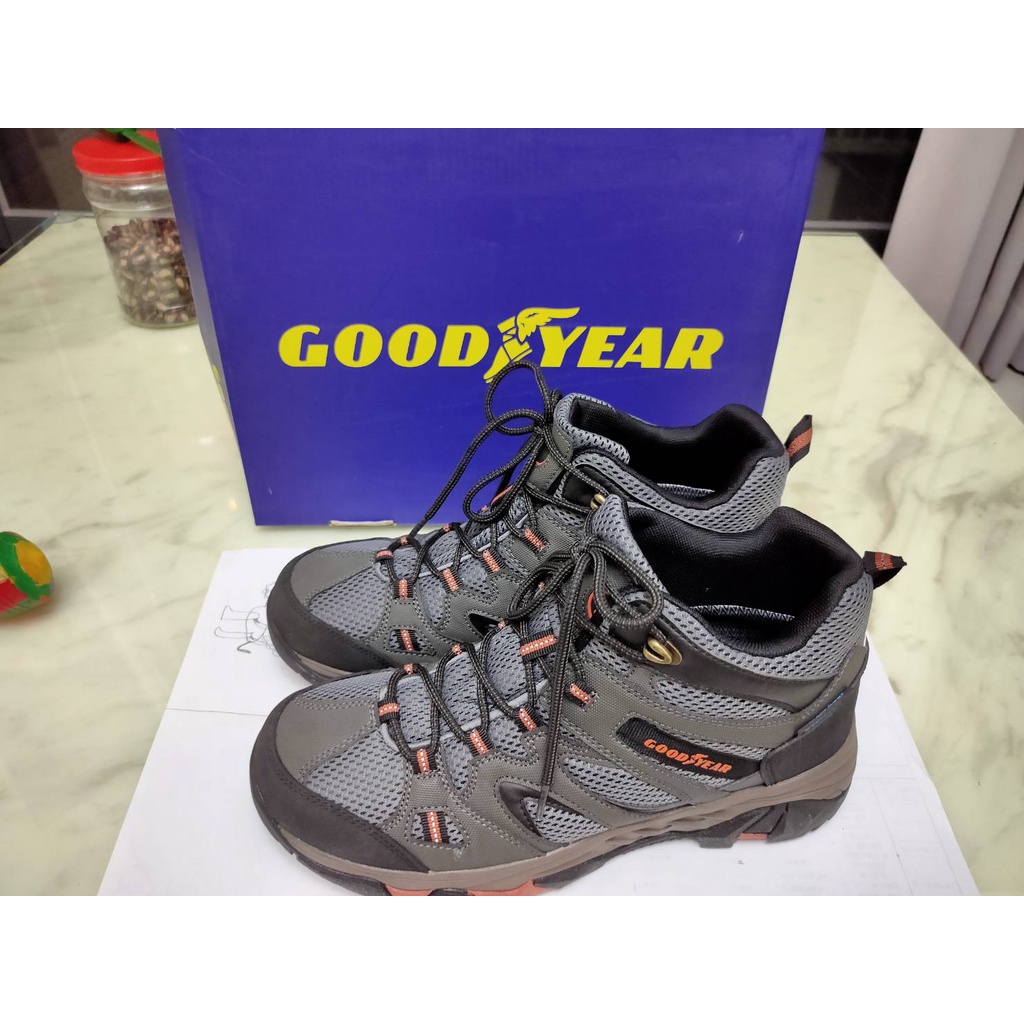 固特異 GOODYEAR【森林之王M1】男款郊山健行鞋-軍綠  GAMO03405