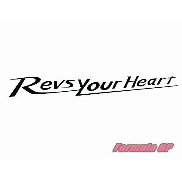 [Formula GP] YAMAHA 山葉 Revs your Heart ROSSI 車貼貼紙
