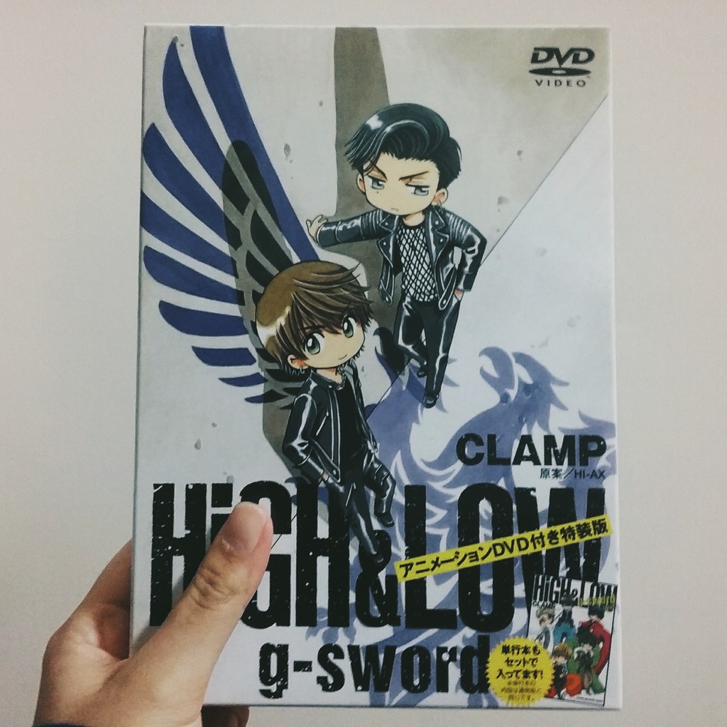 High Low G Sword Ldh 特裝版clamp 附dvd 日文漫畫 蝦皮購物