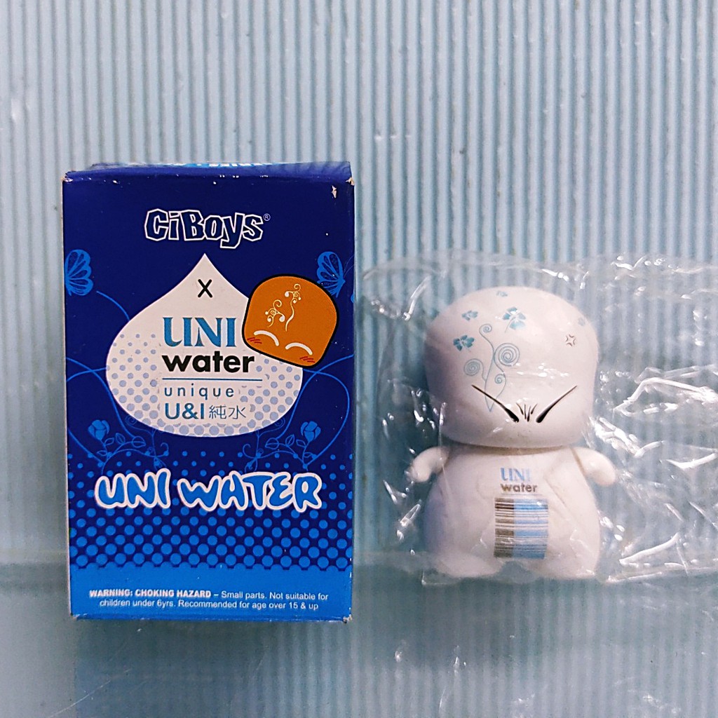 [ 小店 ] 統一  2吋公仔 C.i.Boys UNI Water  純水系列 16.7%  材質:塑膠  D2.4