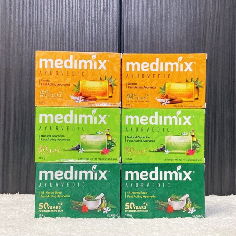 Medimix 印度香皂 125g 淺綠 橘色 深綠 (盒損短效期 )共三款  /韓國肥皂 100g 共五款