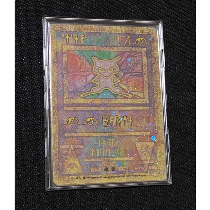寶可夢古代遠古石板夢幻ptcg Pokemon 絕版 1998 電影 限定 神奇寶貝 蝦皮購物