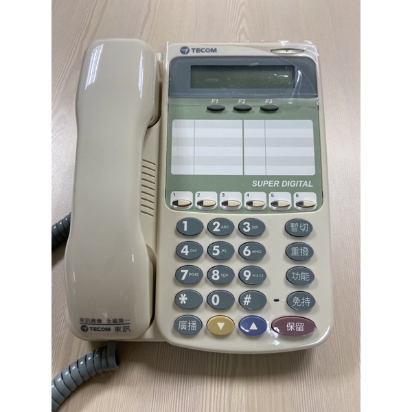 二手 TECOM東訊話機SD-7506D