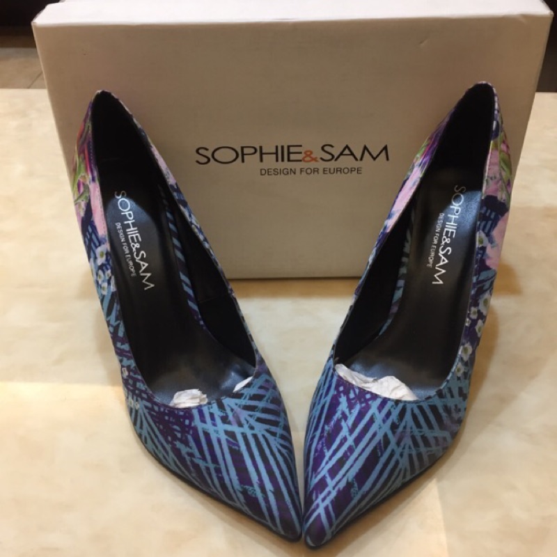 全新正品專櫃SOPHIE&amp;SAM 限定版跟鞋