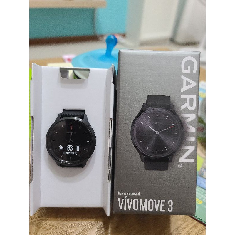 Garmin 全新vivomove 3紐約爵士黑venu sq hr vivoactive 3 4 smart4可参考