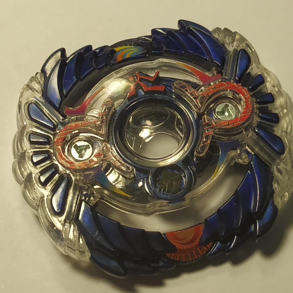 (非全新-11)日本正版TAKARA TOMY戰鬥陀螺 爆裂世代 聖光神鷹 結晶輪盤 _ 未含鋼鐵輪盤、軸心 B44