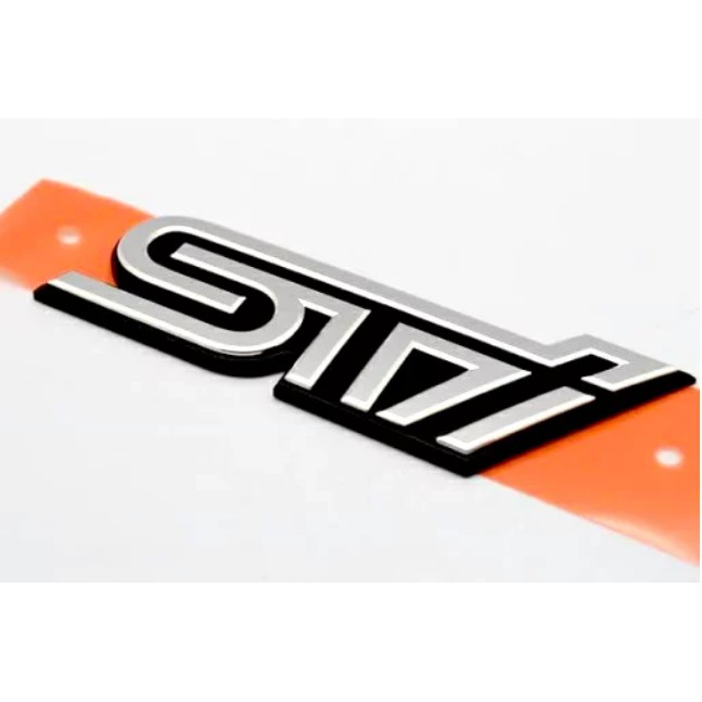【スバル-STI】現貨 Subaru STI 原廠日規 尾門標誌 黑色特仕款 JDM