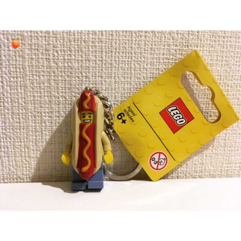 LEGO 樂高鑰匙圈 - 熱狗人