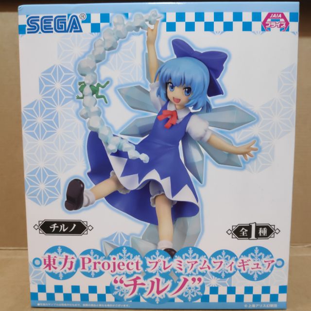 正版日版sega 羅莉琪露諾雪女冰之妖精東方project Sega 景品公仔 蝦皮購物