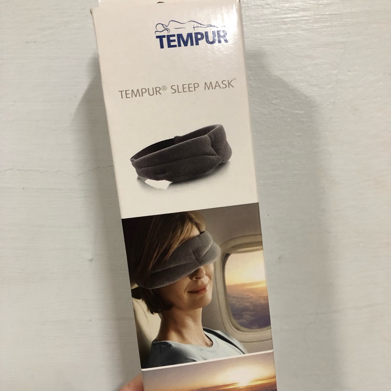 TEMPUR sleep mask丹普旅行睡眠遮光眼罩全新