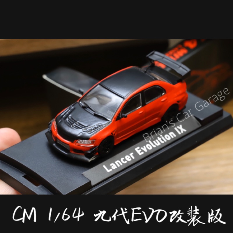 現貨 Cm 1 64 Evo 九代改裝版合金模型車 蝦皮購物