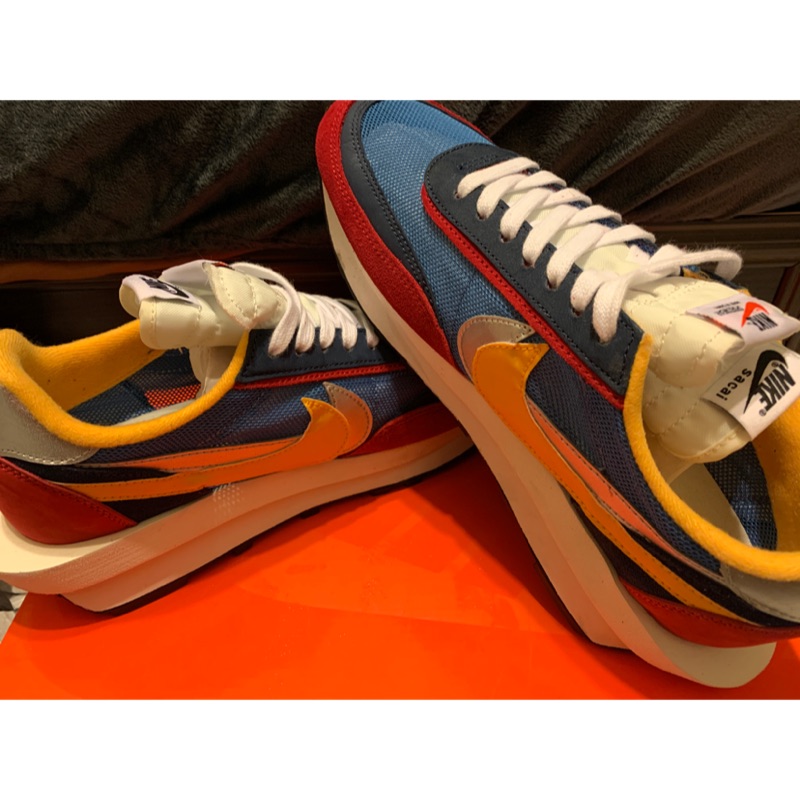 Nike X SACAI LD WAFFLE 藍紅