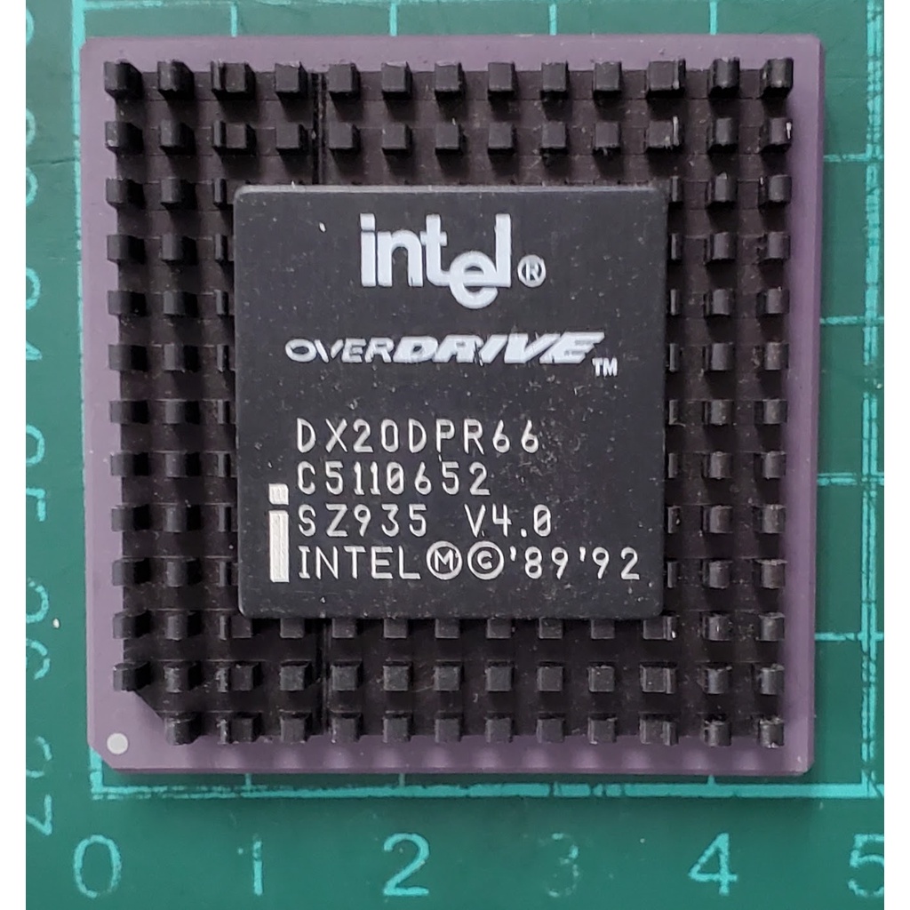 Intel 486 CPU OVERDRIVE DX20DPR66 | 蝦皮購物
