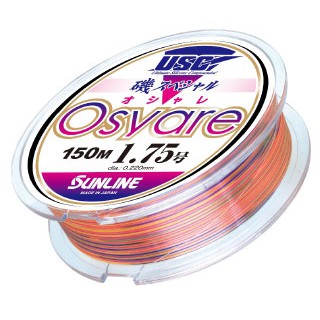 源豐釣具 SUNLINE 磯スペシャル Osyare 磯釣母線 全層母線 半浮沉線 尼龍線 150M 1.5 ~ 4號