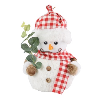 【YU Living】北歐風聖誕雪人擺飾 擺件 裝飾品(白色) [折扣碼現折]