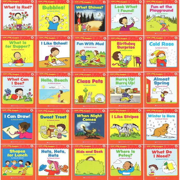 全新 First Little Readers A+B│3-6歲第一套英語閱讀小書（入門組合）