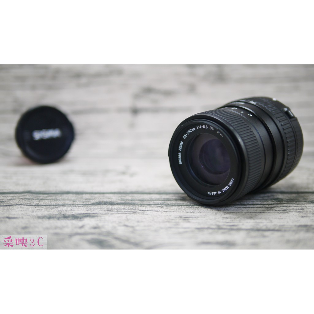 Sigma 55-200mm F4-5.6 DC For Canon 新塗裝 C1220